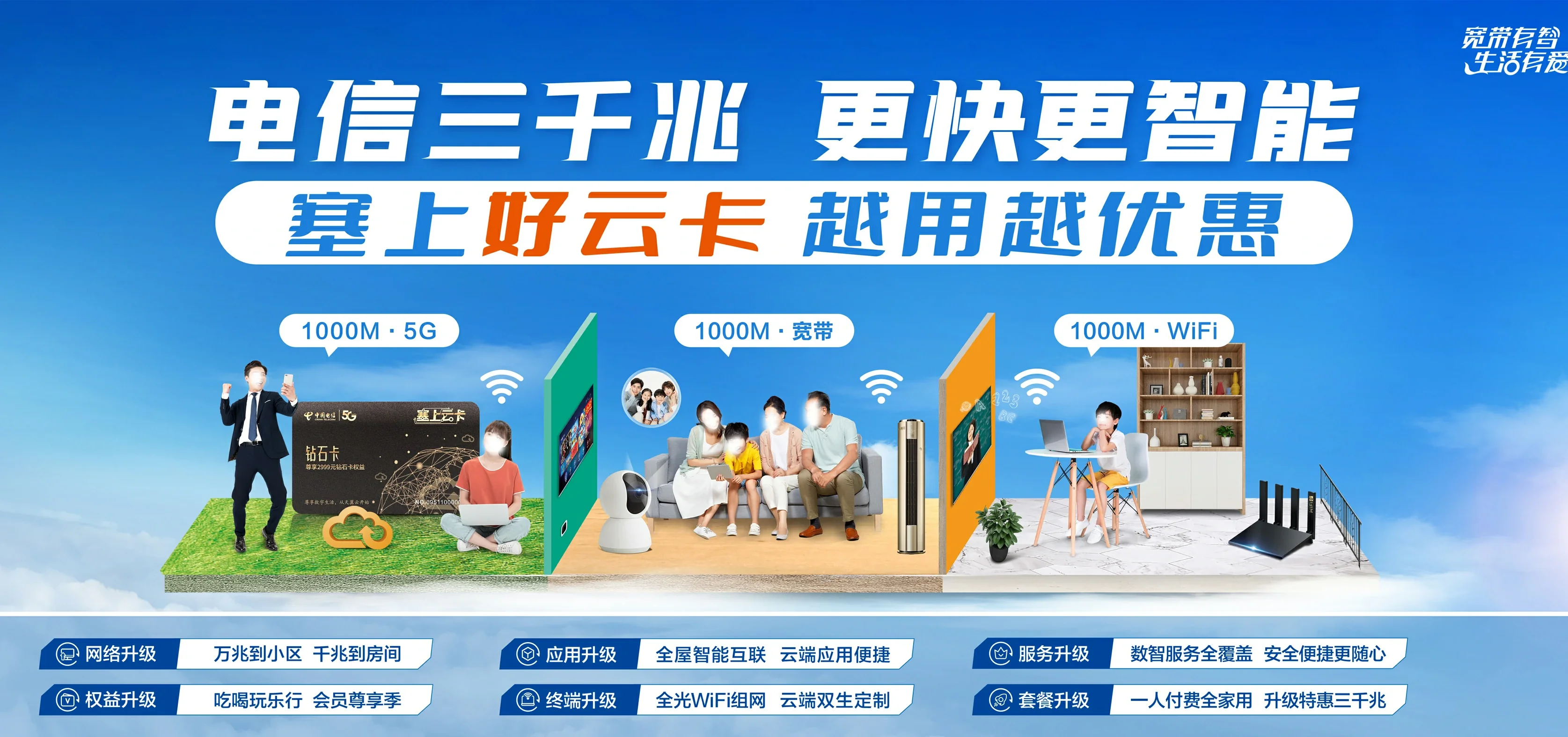 中国电信 嫩江市电信宽带 宽带套餐